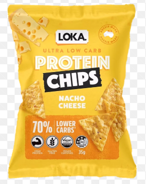 Loka Protein Chips Nacho Cheese 35g