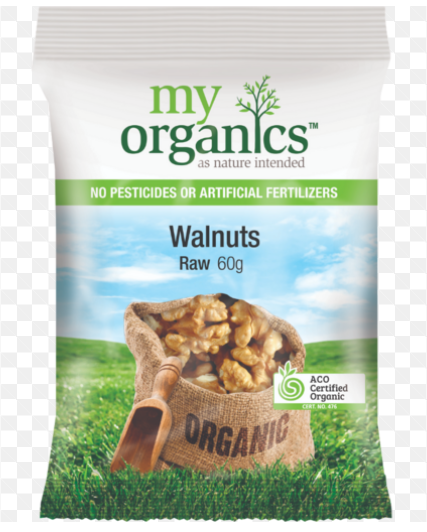 My Organics Walnuts 60g