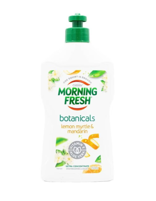 Morning Fresh Dishwashing Liquid Botanicals Lemon Myrtle Mandarin 350ml