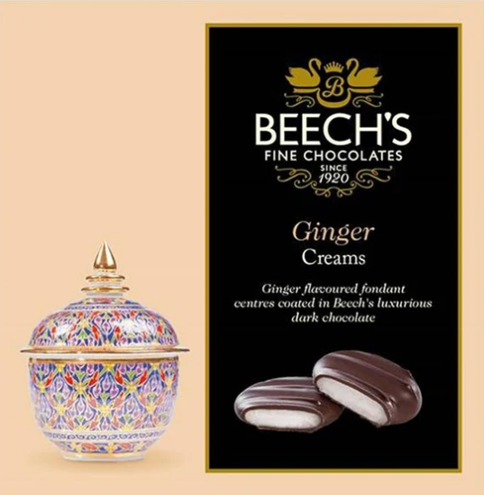 Beechs Fine Chocolate Ginger Creams 90g