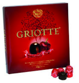 Kras Griotte with Praline Paste and Sour Cherry filling 204g