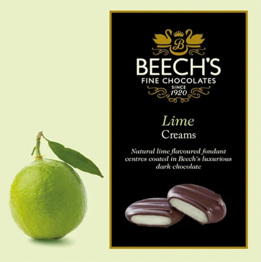 Beechs Fine Chocolate Lime Creams 90g