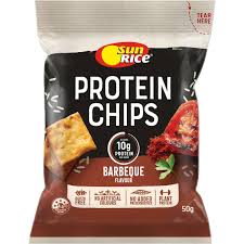 Sunrice Protein Chips BBQ 50g