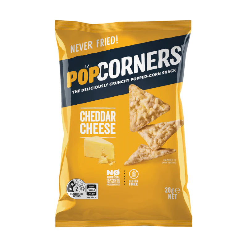 Popcorners Cheddar Cheese 28g