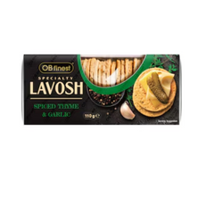 OB FINEST LAVOSH SPICED THYME&GARLIC 110