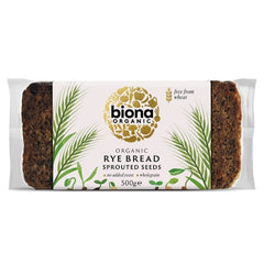 Biona Organic Bread, Rye Sprouted Seeds 500g