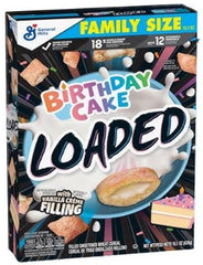 US Birthday Cake Loaded Large Size Cereal 368gx12 [pickup NEWTOWN only]