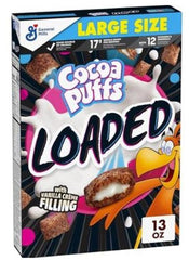 US Cocoa Puffs Loaded Large Size Cereal 368gx12 [pickup NEWTOWN only]