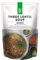 Auga Organic Three Lentil Soup 400g