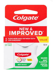 Colgate Dental Floss Mint Waxed 100m