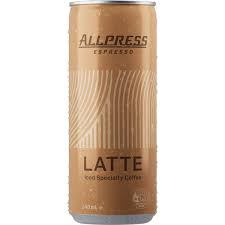 Allpress Espresso Latte Coffee 240ml