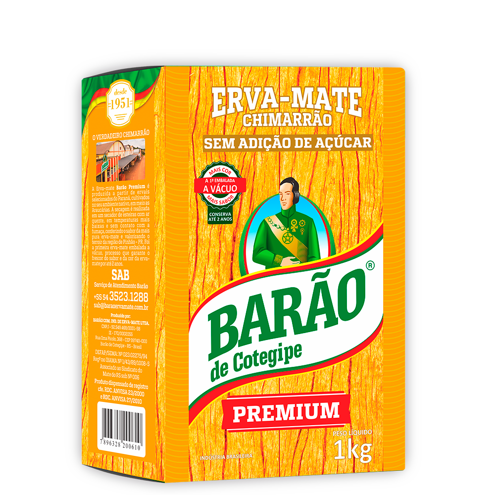 Barão Erva Mate Tea Premium 1kg