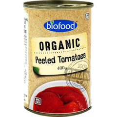 BIOFOOD ORGANIC DICED TOMATOES 400g