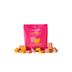 [BUNDLE BUY] 2x45g Funday Fruity Chews Strawberry Mango & Passion Flavours