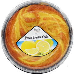 FRESHBAKE LEMON CREAM CAKE 300g