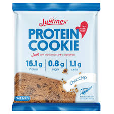 Justine's Cookies Protein Cookie Choc Chip 60g