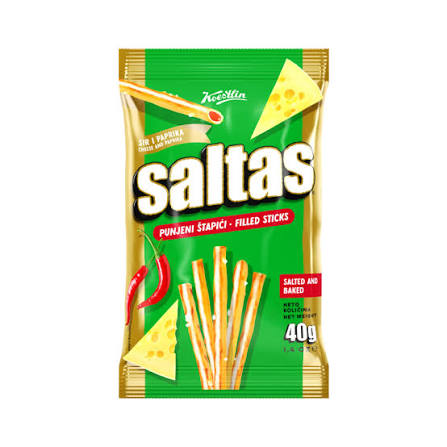 Koestlin Saltas Cheese and Paprika  40g