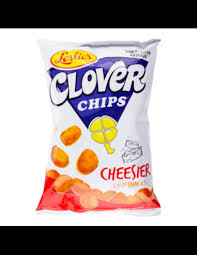 Leslies Clover Chips Cheesier Corn Snacks 145g