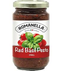 Romanella Red Basil Pesto 190g