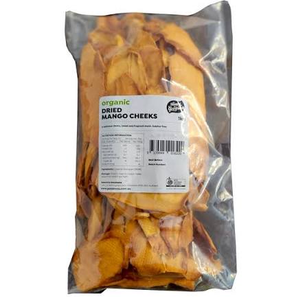 Honest to Goodness Organic Dried Mango Cheeks 1kg