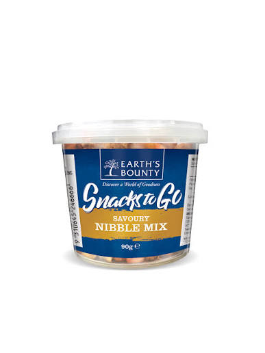Earth's Bounty Snacks To Go Savoury Nibble Mix 90g