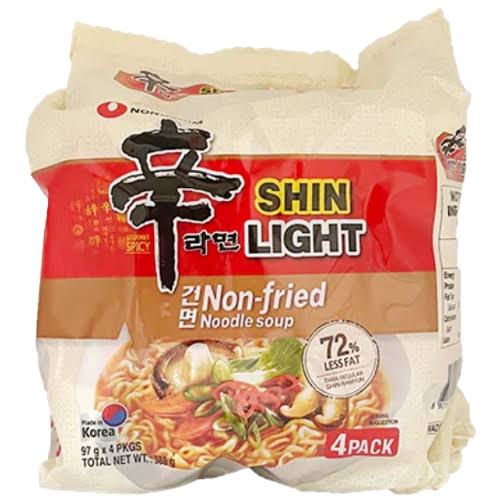 Nongshim Shin Ramyun Light 4pk 388g