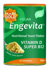 Marigold Health Foods Yeast VitD B12 Green Engevita 100g