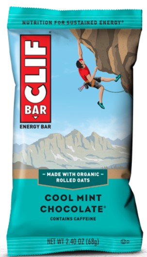 Cliff Energy Bar Cool Mint Choc 49mg Caffeine