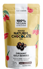 Noosa Natural Dark Chocolate Goji Berries 125g