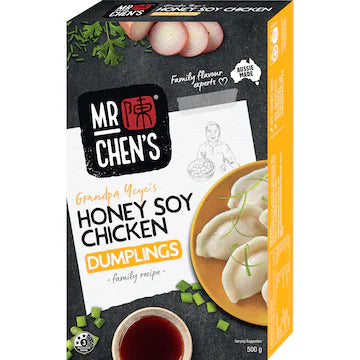Mr Chens Dumplings Honey Soy Chicken 240g