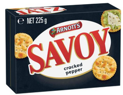 Arnotts Savoy Cracked Pepper 225g
