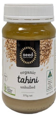 Seed Organic Tahini Unhulled 375g