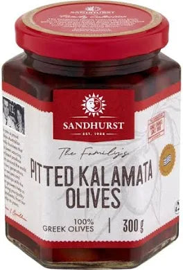 Sandhurst Pitted Kalamata Olives 300g