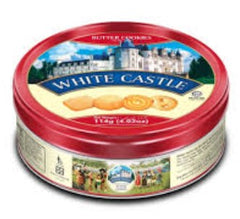 WHITE CASTLE LUXURY BUTTER COOKIES TIN (RED) 114G