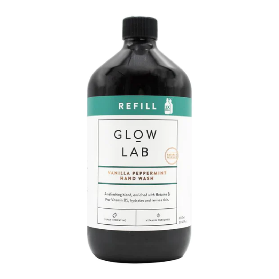 GLOW LAB VNLA H/WASH 900mL - Beyond Best Before