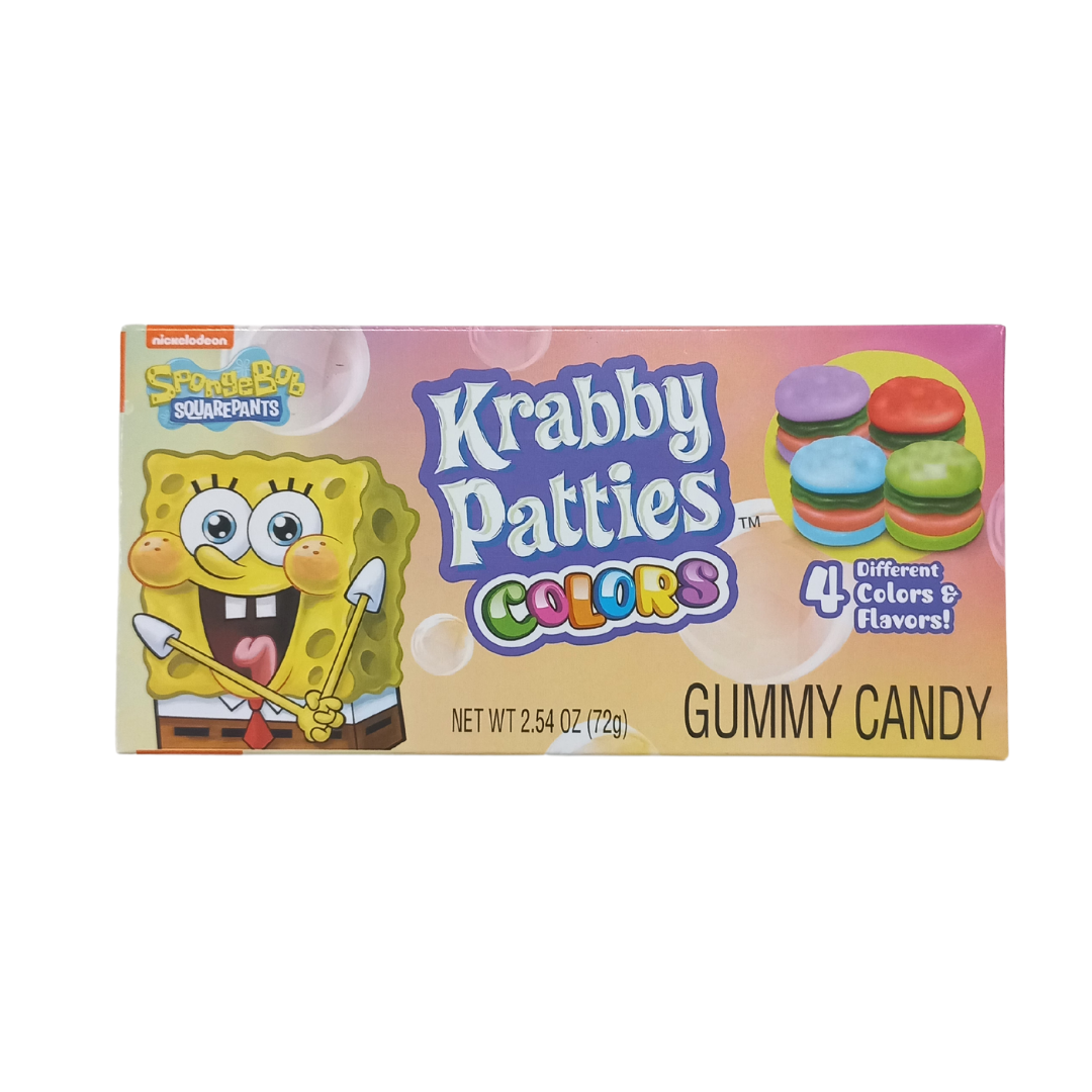 Krabby Patties Colors Gummy 72g | Beyond Best Before